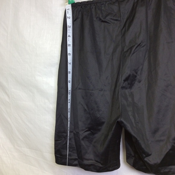 Vintage Black Lingerie Slip-Shorts - Picture 6 of 7